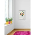 thumbnail image 3 of Marmont Hill Caterpillar on Balloons by Eric Carle Framed Wall Art, 3 of 6