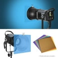 thumbnail image 4 of Transparent 8 Colors/set Transparent Gel Lighting Filter 30 X 30cm/ 12 X 12in Coloured Overlays Tinted Correction Gels Light Filters Plastic Sheets For LED Light Studio Flash, 4 of 7