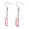thumbnail image 1 of Pendientes de tijeras para mujer y niña con estampado gótico de sangre, pendientes de tijeras para fiesta de Halloween, pendientes de terror, 1 of 3