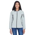 thumbnail image 1 of Chaqueta Soft Shell de rendimiento unido de vellón de tres capas para mujer AZUL ÓPALO XL Extremo norte 78034, 1 of 1