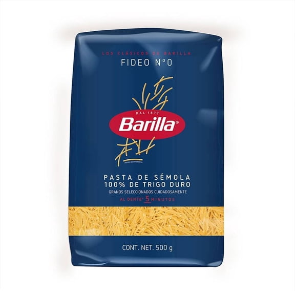 Sopa de fideo Barilla No.0 500 g