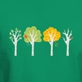 thumbnail image 3 of CafePress - Four Seasons Spring Summer Fall Winter Birch Trees - Men's Classic Graphic Cotton T-Shirt, 3 of 4