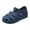 Blue, variant on IUJSOY Toddler Little Kid Waterproof Fisherman Sandals Adjustable Boys Girls Quick Dry Water Shoes