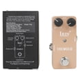 thumbnail image 1 of 1pc Guitar Effect Pedal With 2 Silicone Cushion Wah Distortion Overdrive Delay Reverb Compressor Guitar Effect Pedal Accessories Beige, 1 of 6