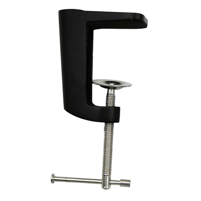 Abrazadera Ajustable de Metal Shamjiam Soporte de Escritorio Negro Abrazadera de brazo ajustable