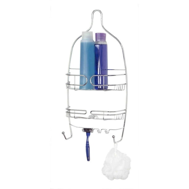Home Basics Chrome Shower Caddy