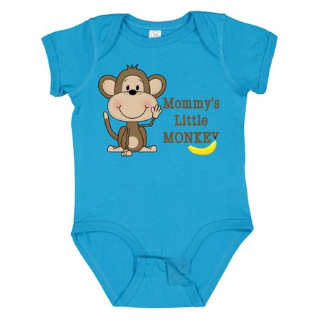 

Inktastic Mommy s Little Monkey Gift Baby Boy or Baby Girl Bodysuit