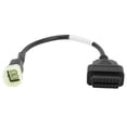 thumbnail image 3 of Cable De Escáner OBDII De 6 Pines, Conector De Diagnóstico OBD2 De Alta Dureza, Flexible Y Resistente, Duradero Para Motocicleta OTVIAP OBD2 6 Pin Scanner Cable, 3 of 8
