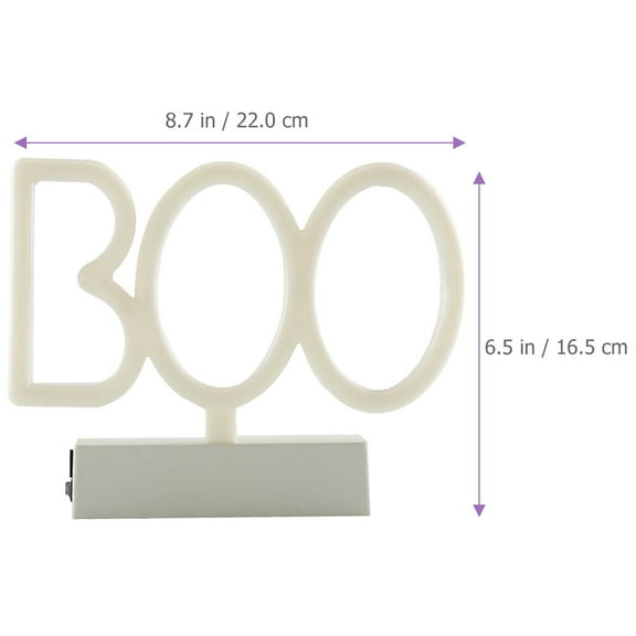 HOMEMAXS Neon Light Decorative LED Neon Sign Bedside Boo Neon Lamp Atmosphere Lamp Decor