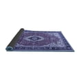 thumbnail image 2 of Ahgly Company Indoor Square Persian Blue Traditional Area Rugs, 8' Square, 2 of 4