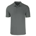 thumbnail image 2 of Men's Cutter & Buck Gray Villanova Wildcats Forge Eco Stretch Recycled Polo, 2 of 3