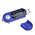 thumbnail image 1 of Unidad flash USB 2.0 de memoria grande de 32 GB Mini reproductor de música MP3 Lcd con radio Fm (azul), 1 of 2