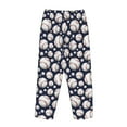 thumbnail image 5 of Xecao Cute Basebal Women's Straight Lounge Pajama Pants: The Epitome of Relaxed Sleepwear, 5 of 9