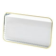 thumbnail image 2 of Travelwant Rectangle White Plastic Serving Trays, Heavy Duty Serving Platters, Reusable Trays Perfect For Wedding, Parties & Buffet,Spring, 2 of 7