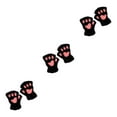 thumbnail image 4 of kurtrusly Restez Élégant avec des Gants Mignons Sans Doigts Cadeaux Réfléchis Gants Demi-Doigts Noir 3Set, 4 of 6