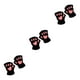 thumbnail image 5 of Guantes sin dedos de moda Qarigey con garra de oso negro, 5 of 6