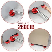 2BK Heavy Furniture Lifter Heavy Furniture Moving Kit Roller Moving Device Sliders Lifter