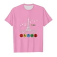 thumbnail image 2 of Toddler Girl's Paris Tshirts Graphic Short Sleeve T-Shirt Kids Sports Fans Gift, 2 of 3