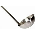thumbnail image 4 of Soro Essentials- 12 oz. Stainless Steel Ladle with Hook Handle - Kitchen Ladle Soup Ladle Best Kitchen Accessories for Stirring Portioning and Serving Soups Chili and Stew in Restaurants and at Home, 4 of 5