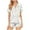 #352-White, variant on Censtreet Women's 2 Piece Pajama Sets Lightweight Summer Pajamas Cute Pj Set Button Shirt with Shorts Lounge Pjs