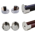 thumbnail image 4 of Wall Mounted Recess Wall Bracket Curtain Pole Bracket Curtain Support 25mm, 4 of 7
