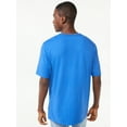 thumbnail image 5 of Free Assembly Men’s Everyday Cotton Tee with Short Sleeves, Sizes S-3XL, 5 of 6