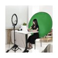 thumbnail image 2 of Chromakey Tissu Rond Pliable Fond Vert Longue Durée pour Vidéo-Vert 110 cm, 2 of 5
