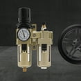 thumbnail image 3 of Air Pressure Regulator Compressor Filter Valve Oil Water Separator Gauge Traps New, 3 of 24
