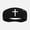 Black, variant on Faith Cross White Headband