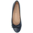 thumbnail image 5 of Journee Womens Vika Slip On Round Toe Ballet Dress Flats, Widths Available, 5 of 10