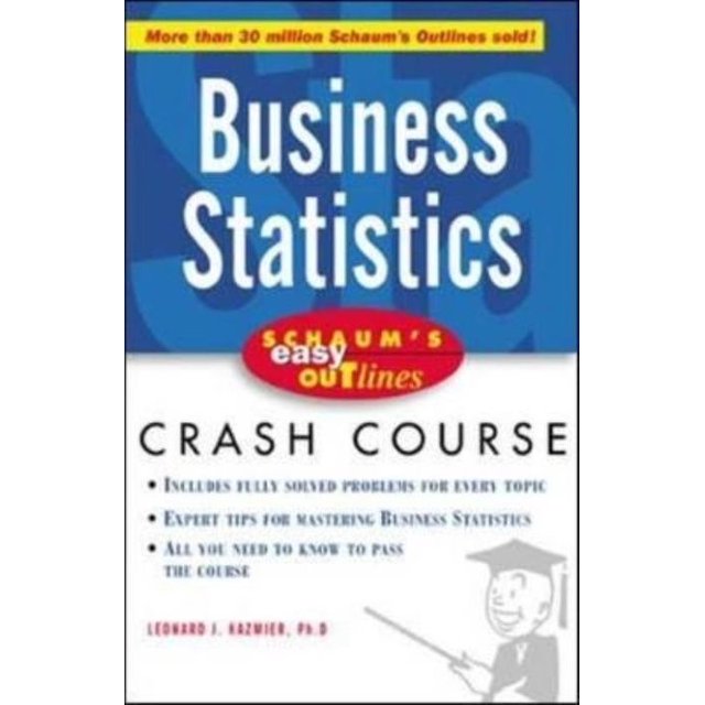 Schaum's Easy Outline of Busines Statistiques Broché – 14 Mars 2003