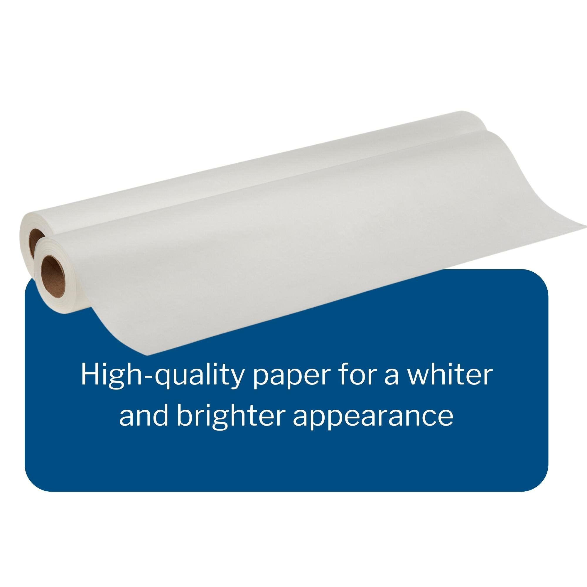CASE OF 12! Exam Table Paper *LARGE ROLLS!!* 21 x 225' Smooth White 12/CS