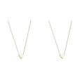 thumbnail image 1 of (Lot de 2) Rinsvye 26 Pendentifs en Forme de Cœur Initiales pour Colliers Collier Alphabet pour Femmes Collier pour Femmes Colliers pour Femmes Colliers Étoilés pour Femmes Colliers en Or Initiaux Alphabet Z 26, 1 of 3