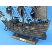 Handcrafted Model Ships Dutchman 14 Flying Dutchman 14 in. Decorative Model Pirate Ships