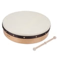 thumbnail image 4 of Pandereta, Tambor De Mano Cabeza De Batería Sintética Duradera Para Aprendizaje De Instrumentos Musicales Para Interpretación, 4 of 7