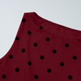 thumbnail image 7 of Tank Tops for Women Camisole Fashion Polka Print Round Neck Soft Comfortable Wear Blouse Tee Shirt Trendy Sleeveless Summer Tops Clothes Outfits 2025, 7 of 7