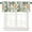 Style, variant on Retro Flower 70s Kitchen Curtains,Vintage Floral Hippie Funky Aesthetic Orange Groovy 60s Blossom Botanical Window Valances Treatment 54x18inch