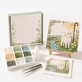 thumbnail image 6 of DIY Sea Glass Mosaic Art Kit, Sea Glass Art Kit | DIY Beautiful Ocean & Garden Inspired Artwork with Colorful Glass Pieces, Coastal Home Decor & Creative Handmade Gift Adults, 6 of 8