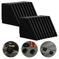 thumbnail image 4 of WEUVEB 2-Pack Black Gym Equipment End Caps and Foot Covers for Fitness Machines, Workout Gear and Stability, 4 of 9