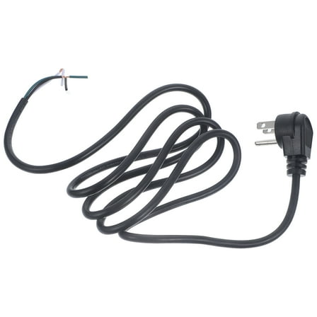 GAXIRE Flat Plug Extension Cord Black 1Pcs