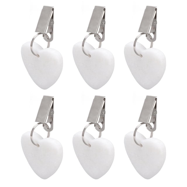 Poids de Table, Poids de Nappe de 6pcs Poids de Nappe de Marbre Poids de Nappe Clips de Nappe Ajouté Poids Fiabilité Ultime