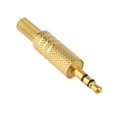 thumbnail image 3 of Gold Plated 3.5mm 3 Pole Stereo Audio Male Jack Plug Connector Solder Part for Headphone Workhe, 3 of 8
