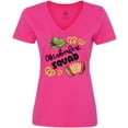 thumbnail image 3 of Inktastic Oktoberfest Squad Hat, Accordion, Pretzels Women's V-Neck T-Shirt, 3 of 5