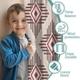 thumbnail image 3 of Blackout Kids Curtains,Boho Bohemia Geometric Line Art Childrens Insulated Curtains Set Of 2,Bedroom Essentials,Toddler Room Decor 42"x54"(106x137cm), 3 of 4