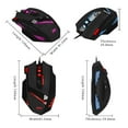thumbnail image 4 of For ZELOTES T-60 7200 DPI 7 Button USB LED Color Cable Gaming Mouse And Mice, 4 of 4