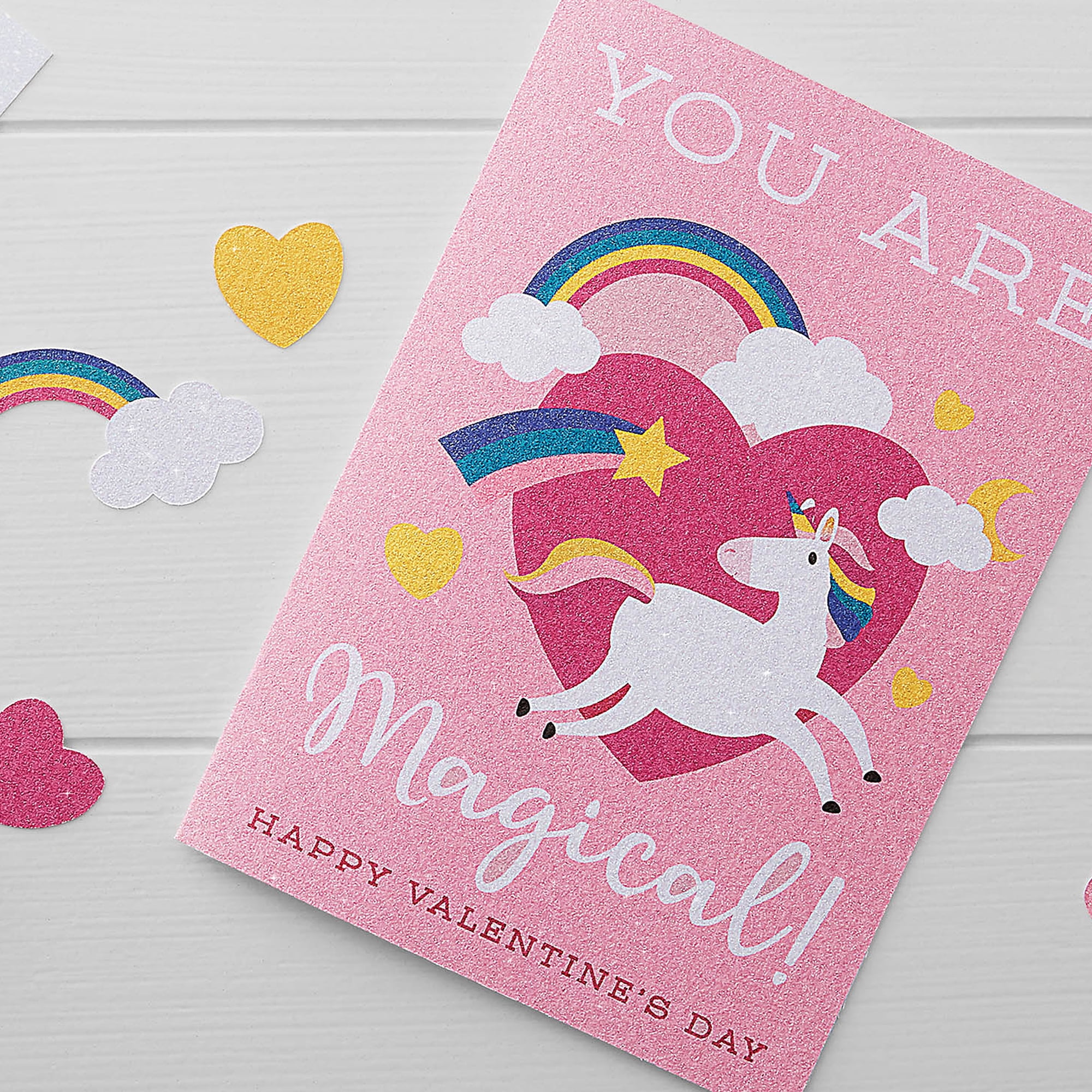 Pen+Gear White Glitter Card Stock, 8.5" x 11", 104 lb, 40 Sheets