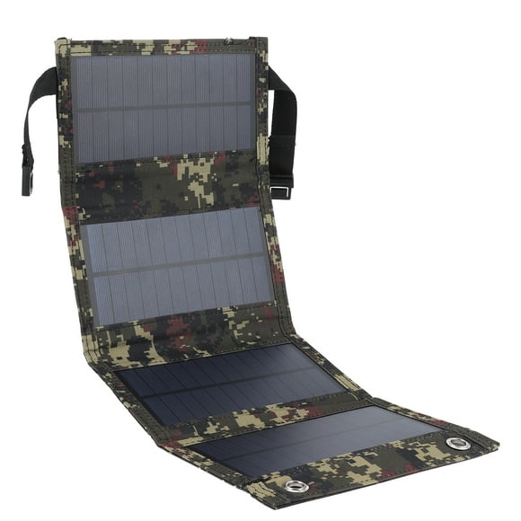Banco De Energía Solar, Panel Solar Portátil Impermeable, USB Para Teléfono Celular RV Coche
