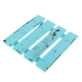 thumbnail image 1 of Tablero de licencia de Bloque de Pintada Mini Valla Crafting Telón de Fondo DIY Accesorios Adornos Azul Baoblaze Decoración De Placas De Fondo, 1 of 8