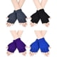 thumbnail image 1 of BR Guantes de invierno sin dedos - Manoplas de punto para escribir para niños y niñas, 1 of 5