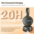 thumbnail image 6 of Wireless Headphones for TV Watching, BKM600 Wireless TV Headphones with Bluetooth USB Transmitter(Optical, AUX, RCA and USB Output), 6 of 9